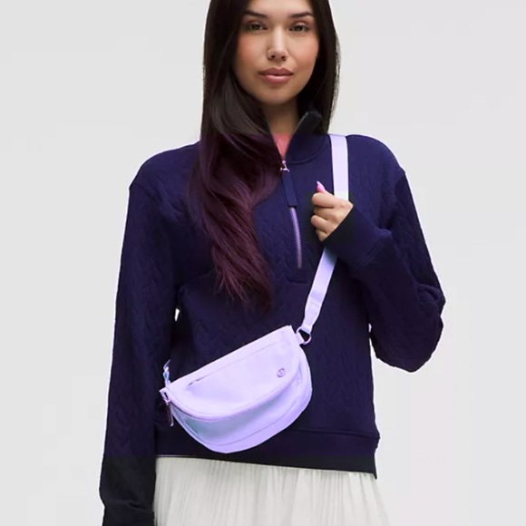 lululemon athletica Handbags - Lululemon All Night Festival Bag Micro 2L purple color